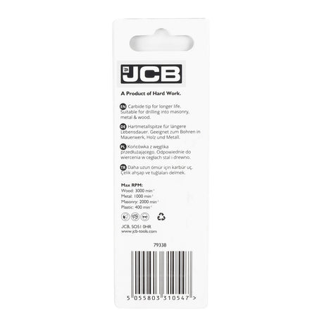 JCB 5.5 x 85mm Multi Purpose Drill Bit | 5055803310547