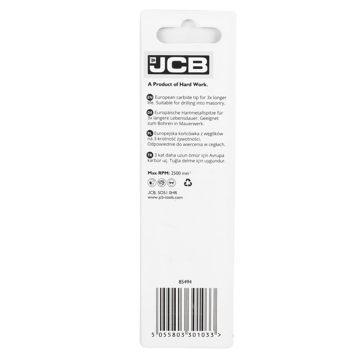 Versatile Material: Constructed with high-quality carbon steel, our drill bit is designed to penetrate denser building materials effortlessly. Its durability and robust design make it suitable for a wide range of applications.