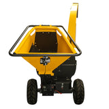 JCB 120mm / 4.72” Heavy-duty Petrol Wood Chipper 457cc, 15hp 4-Stroke, Electric Start | JCB-CH150120PE