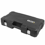 Sturdy tool case included.