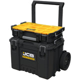 JCB Site System Clear Organiser, 10 Bins, 4 Dividers, 20kg Load, 13.17L Capacity for Hardware and Tool Storage | JCB-SITESYS-CO