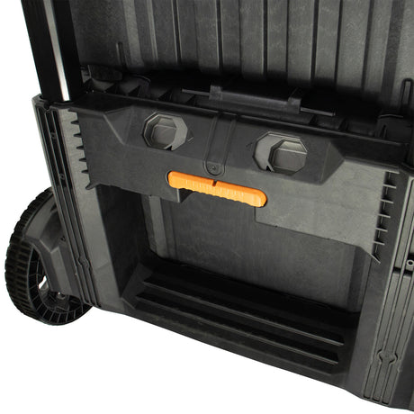 Large 9" (23cm)  all-terrain wheels for superior mobility