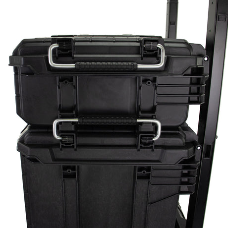 Features IP65 Heavy-duty latches to withstand tough worksite conditions
