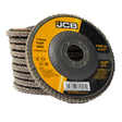 Each disc is equipped with a standard 22.23mm bore, ensuring compatibility with any angle grinder featuring a 115mm guard.