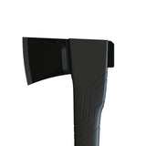 High-Grade Durability – Forged, Grade-A Carbon Steel blade with hardened edges cuts deeper and cleaner. Fully encased and over-molded on the handle, making the axe virtually indestructible.