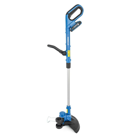 Hyundai HY20CGT 20V Cordless Grass Trimmer 30cm Cut with 2Ah Li-ion Battery – Lightweight, Powerful & Precise
