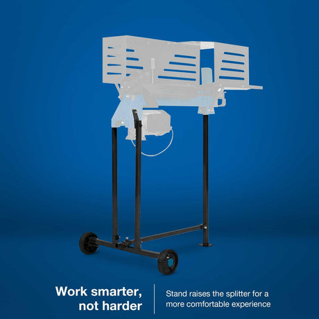 Work smarter not harder - Stand raises the splitter for a more comfortable experience