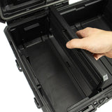 Can be customised easily, use the organiser as one larger box or add the dividers 