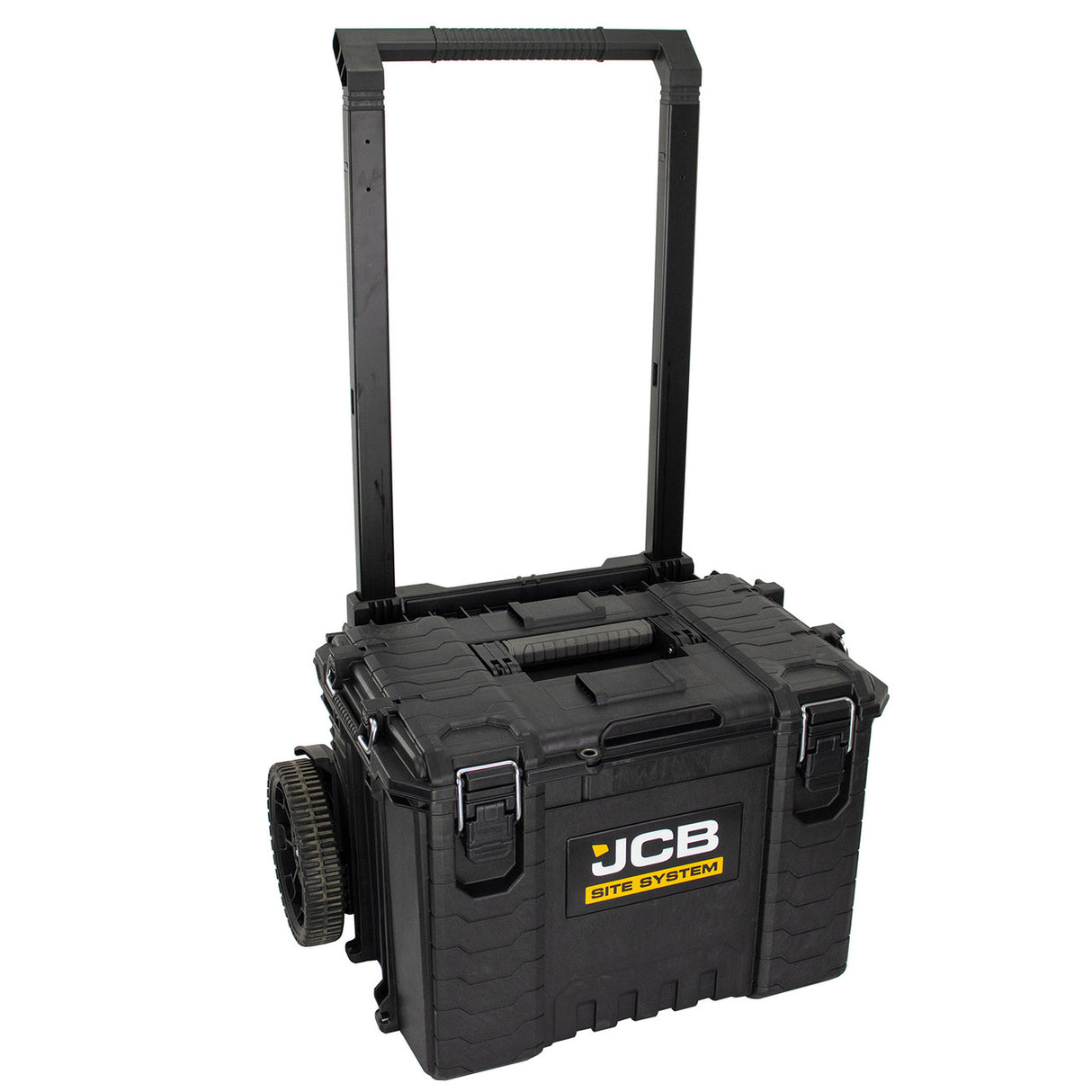 The JCB Site System XL Rolling Tool Box delivers a robust base for equipment and tool storage on the go/