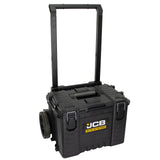 The JCB Site System XL Rolling Tool Box delivers a robust base for equipment and tool storage on the go/