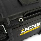 Heavy-duty tool box offers 57.5L storage space and supports up to 72kg of bulky items.