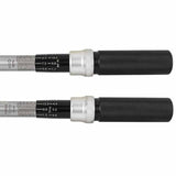 Ergonomic handle: Rubberised grip for comfort and secure handling. High-tooth ratchet: 72-tooth mechanism allows fine incremental rotation for use in tight spaces.
