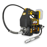 JCB Professional 18V Grease Gun (JCB-18PGG-VS), 300g/min Max Flow, 410 / 455g Capacity, Variable Speed, Up To 10,150psi Pressure