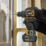 Compact & Lightweight Design for Tight Spaces Engineered for compact performance, the JCB 18V Combi Drill excels in confined or overhead areas without sacrificing power or control.