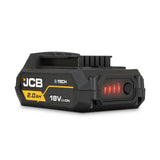 JCB Pro 18v Kit including 75Nm Combi Drill, 230Nm Impact Driver, 2x 2Ah Li-ion Batteries and 4.5A Fast Charger, with Carry Case | JCB-18PKIT-1