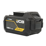 2x JCB Professional E-TECH 5.0Ah 18V Batteries