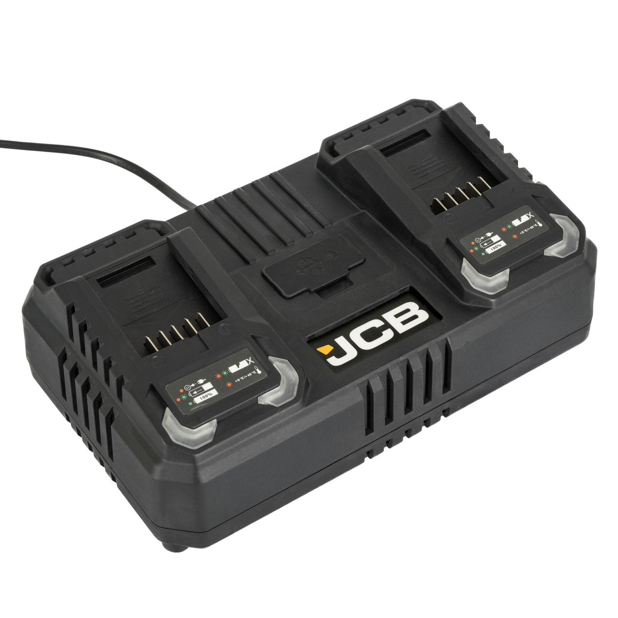 1x JCB 18V 4.5A Dual Fast Charger (JCB-18DFC-45)