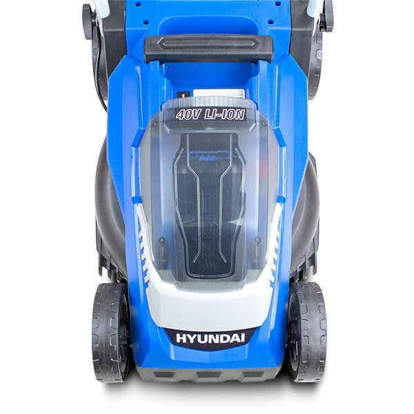 Hyundai 12.6'' / 32cm 40V Cordless Lawnmower Rear Roller 2.5Ah Li-Ion Battery Powered | HYM40LI330P