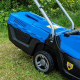 Hyundai 12.6'' / 32cm 40V Cordless Lawnmower Rear Roller 2.5Ah Li-Ion Battery Powered | HYM40LI330P