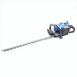 Hyundai 26cc 600mm Petrol Hedge Trimmer Cutter, Easy-Start & Lightweight 2-stroke & Garden Trolley on Wheels, 100kg Load with Brakes | HYHT2600X+GTW260