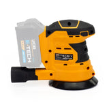 JCB Cordless Random Orbital Sander 125mm 5'', 2.0-5Ah Li-ion Battery, Dust Bag and Accessories | 21-18OS-B - 21-18OS-B (Bare Unit)