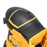 JCB Cordless Random Orbital Sander 125mm 5'', 2.0-5Ah Li-ion Battery, Dust Bag and Accessories | 21-18OS-B - 21-18OS-B (Bare Unit)