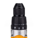 JCB 18V 45Nm Combi Drill, Variable Speed, 2-5Ah Li-ion Battery | 21-18CD-B - Bare Unit + 4.0Ah Battery