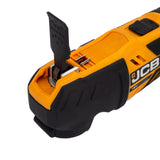 JCB 18V Cordless Multi-Tool, 2-5.0AH Li-Ion Battery Options, Quick Change Blade | 21-18MT-B - Bare Unit
