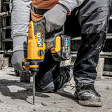 JCB 18V 1.7J Brushless SDS Rotary Compact Hammer Drill, 2-5Ah Li-ion Battery, 4x SDS Bits, Keyless and SDS Plus Chuck | 21-18BLRH-B - Bare Unit