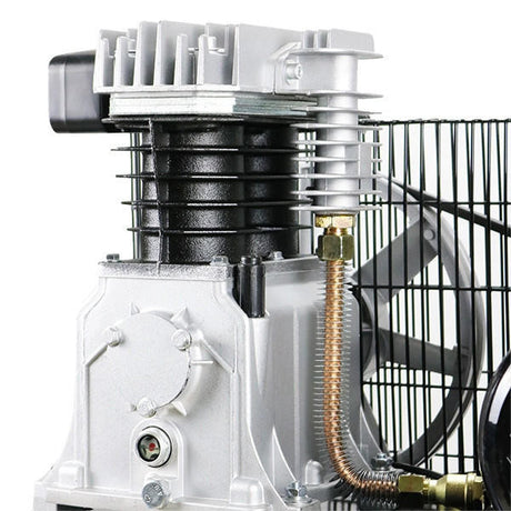 Hyundai 150 Litre Air Compressor, 14CFM/14psi, Twin Cylinder, Belt Drive 3hp | HY3150S