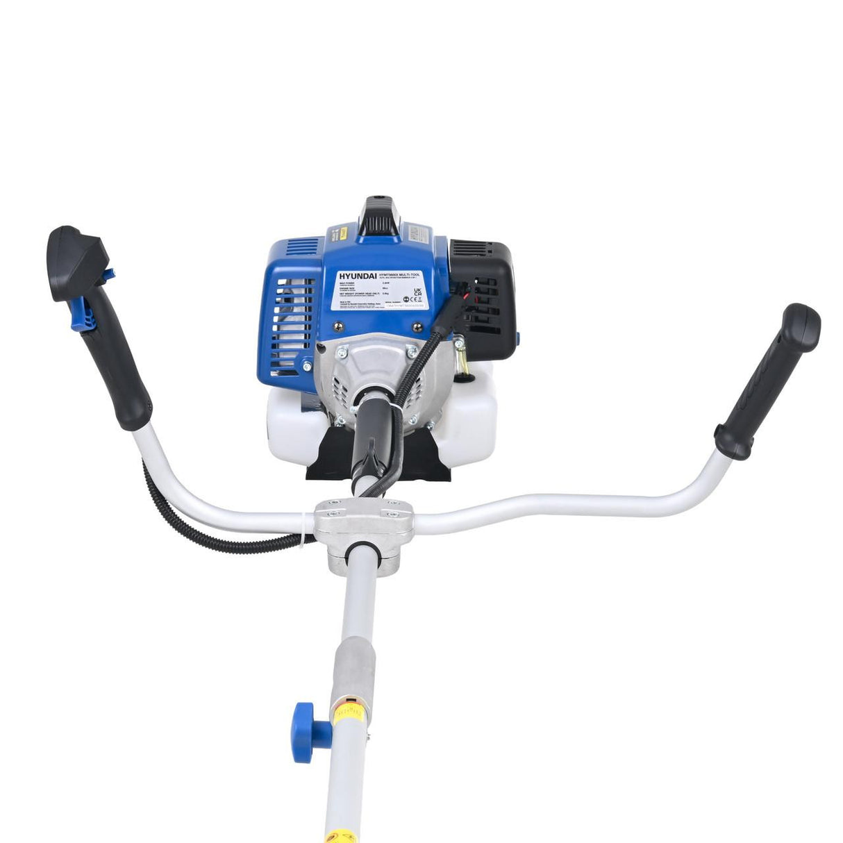 Hyundai petrol grass trimmer for garden edges and long grass