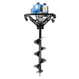 Hyundai 56cc post hole auger drilling tool for fencing projects