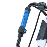 Hyundai 56cc post hole auger drilling tool for fencing and landscaping
