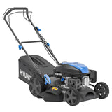 Hyundai HYM17150SPX garden lawn mower with 45L grass collector