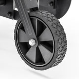 Hyundai heavy duty petrol soil cultivator for garden beds and borders