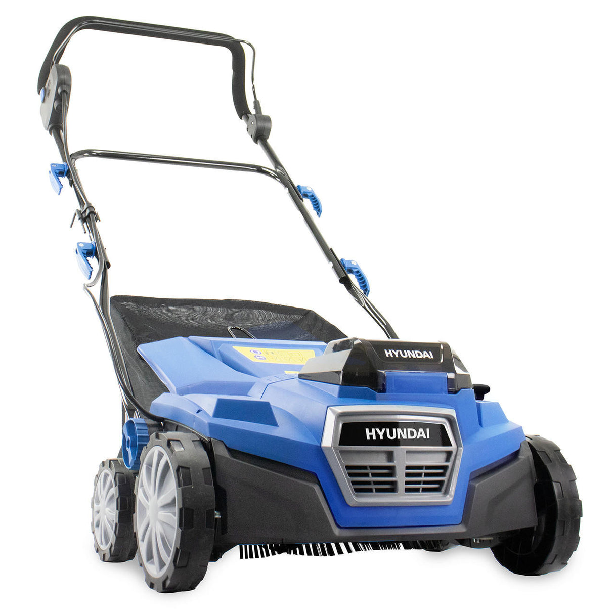 Hyundai 15'' 38 cm 2x 20V (40V) Artificial Grass Brush, 4Ah Li-ion Batteries, Brushless Motor | HY2197