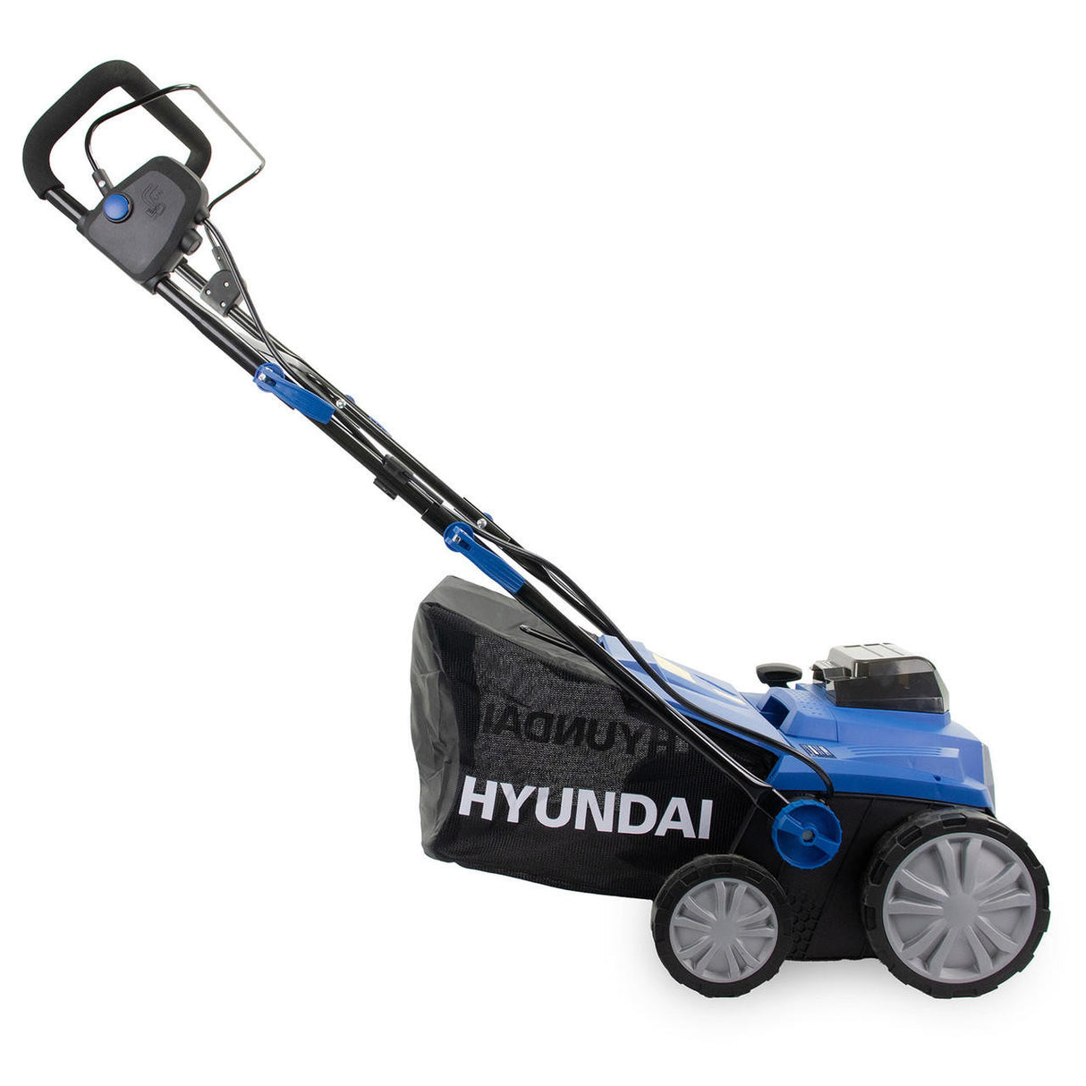 Hyundai 15'' 38 cm 2x 20V (40V) Artificial Grass Brush, 4Ah Li-ion Batteries, Brushless Motor | HY2197