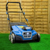 Hyundai 15'' 38 cm 2x 20V (40V) Artificial Grass Brush, 4Ah Li-ion Batteries, Brushless Motor | HY2197