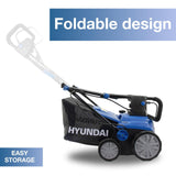 Hyundai 15'' 38 cm 2x 20V (40V) Artificial Grass Brush, 4Ah Li-ion Batteries, Brushless Motor | HY2197