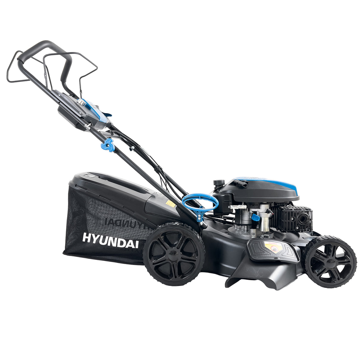 Hyundai 20" / 51cm Self-Propelled Petrol Lawnmower, Electric Start, 196cc | HYM20200SPEX