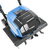 Hyundai 36cm / 14" 40V (20Vx2) Brushless Cordless Tiller, 4 Blades, 205mm Depth | HY40CT36