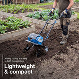 Hyundai 36cm / 14" 40V (20Vx2) Brushless Cordless Tiller, 4 Blades, 205mm Depth | HY40CT36