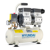 Hyundai 550W 8L Oil Free Low Noise Portable Air Compressor 4CFM 100psi Direct Drive | HY5508X