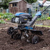 Hyundai 60cm / 24" Petrol Tiller, Electric Start, 173cc, 4 Blade Sets | HYT175EX