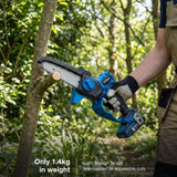 Hyundai 6" 20V Mini Chainsaw, Includes Chain, 2Ah Battery & Charger | HY20CCS150