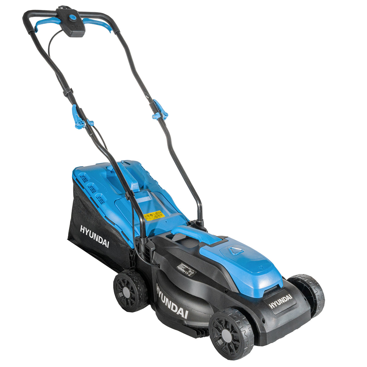 Hyundai 33cm / 13" 20V Brushless Cordless Lawnmower, 32L Collection Bag | HY20CLM33