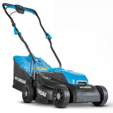 Hyundai 33cm / 13" 20V Brushless Cordless Lawnmower, 32L Collection Bag | HY20CLM33