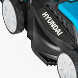 Hyundai 38cm / 15" 40V (2x20V) Brushless Cordless Lawnmower,  36L Bag | HY40CLM38