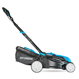 Hyundai 38cm / 15" 40V (2x20V) Brushless Cordless Lawnmower,  36L Bag | HY40CLM38