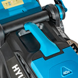 Hyundai 38cm / 15" 40V (2x20V) Brushless Cordless Lawnmower,  36L Bag | HY40CLM38